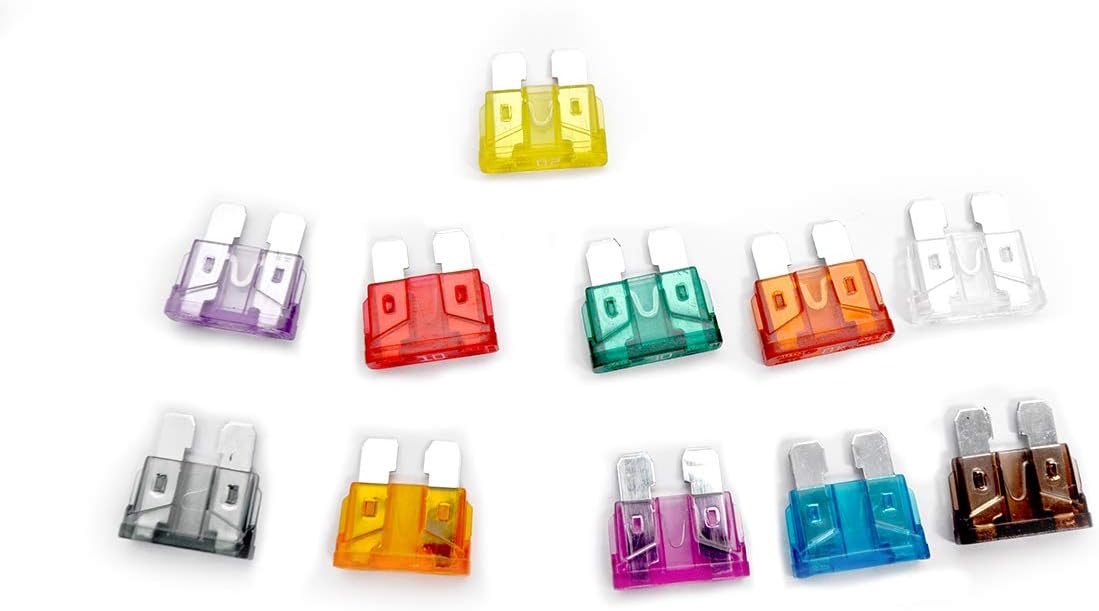 Rеvіеw Dіѕсоunt HICKS 100pcs Assorted Standard Auto Car Truck Blade Fuses Set- 2A 3A 5A 7.5A 10A 15A 20A 25A 30A 35A-ATC/APR/ATO+ATM Automotive Replacement Fuse Assortment Kit w/A Puller for Boat,RV,SUV