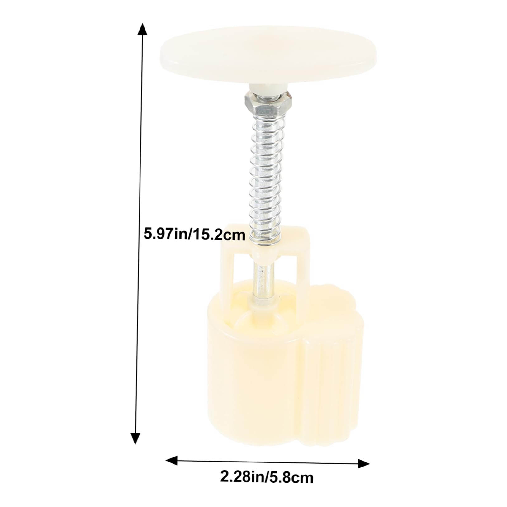COLLBATH 1 Set DIY Molds Hand Pressure Pineapple Cake Baking Moulds for Moon Cake Cooking Easy to Use for Traditional Festivals Two
