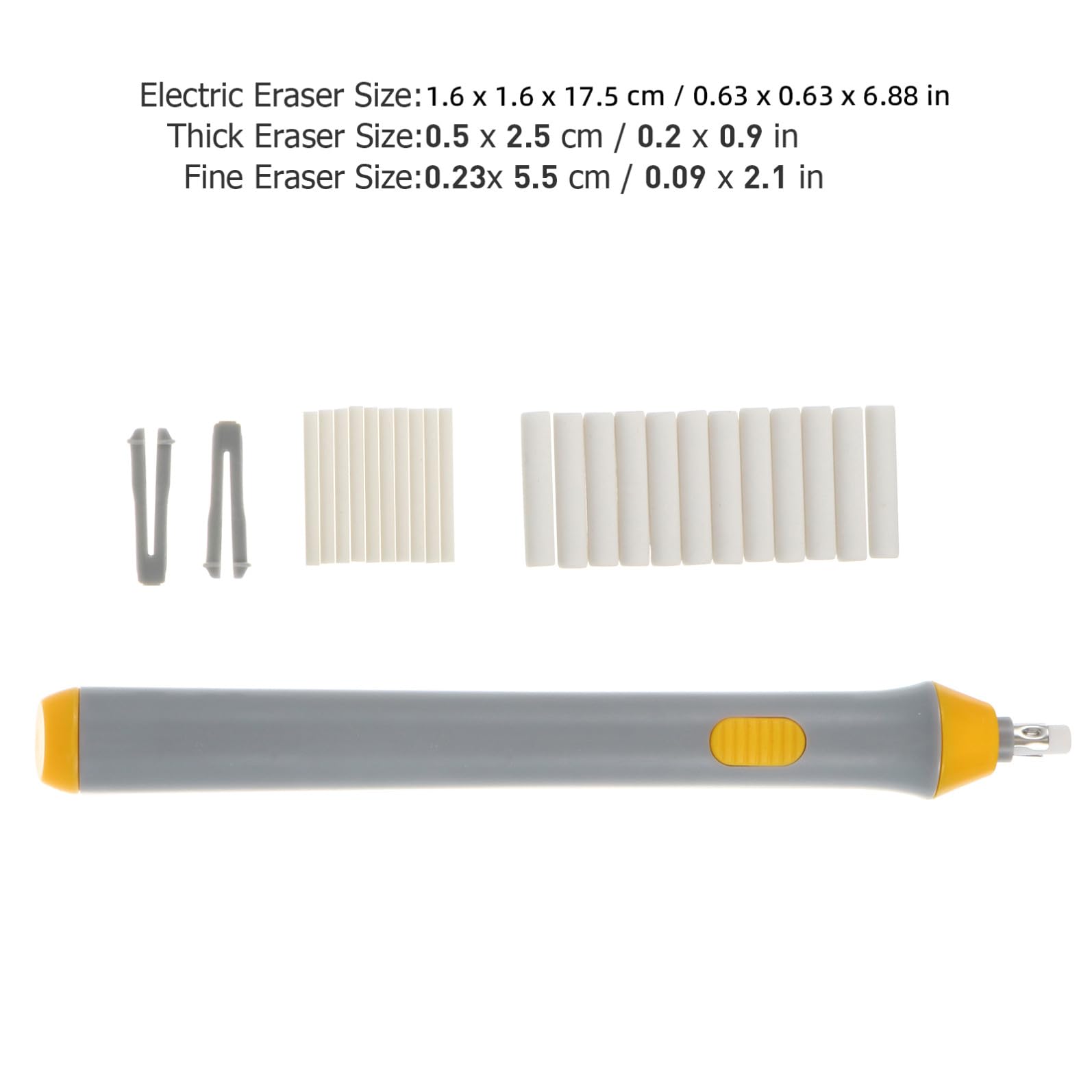 Lurrose 3 Sätze elektrischer Radiergummi elektrischer schrubber es radiergummi professioneller Batterielöschstift s für Kinder Tippfehler Abs