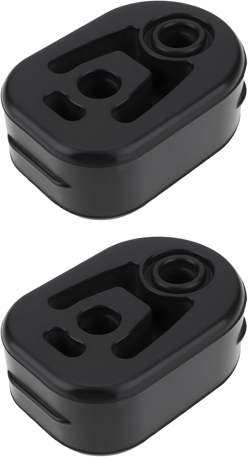 2pcs Car Rubber Exhaust Bracket 2034920144 2114920044 Compatible with Mercedes 143-727