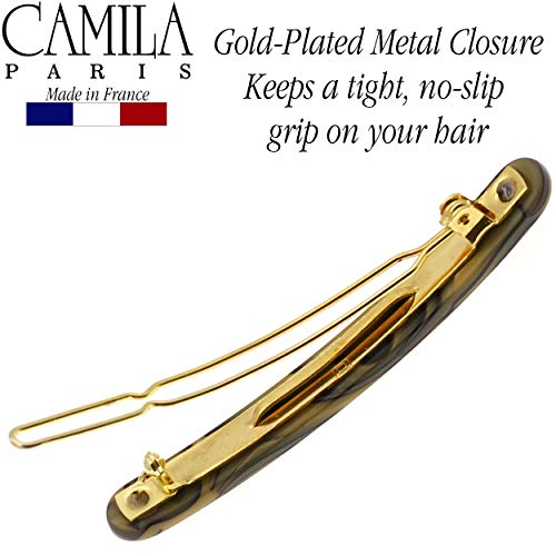 Pinza para cabello Camila Paris CP2990 color beige 2.5" miniatura 5