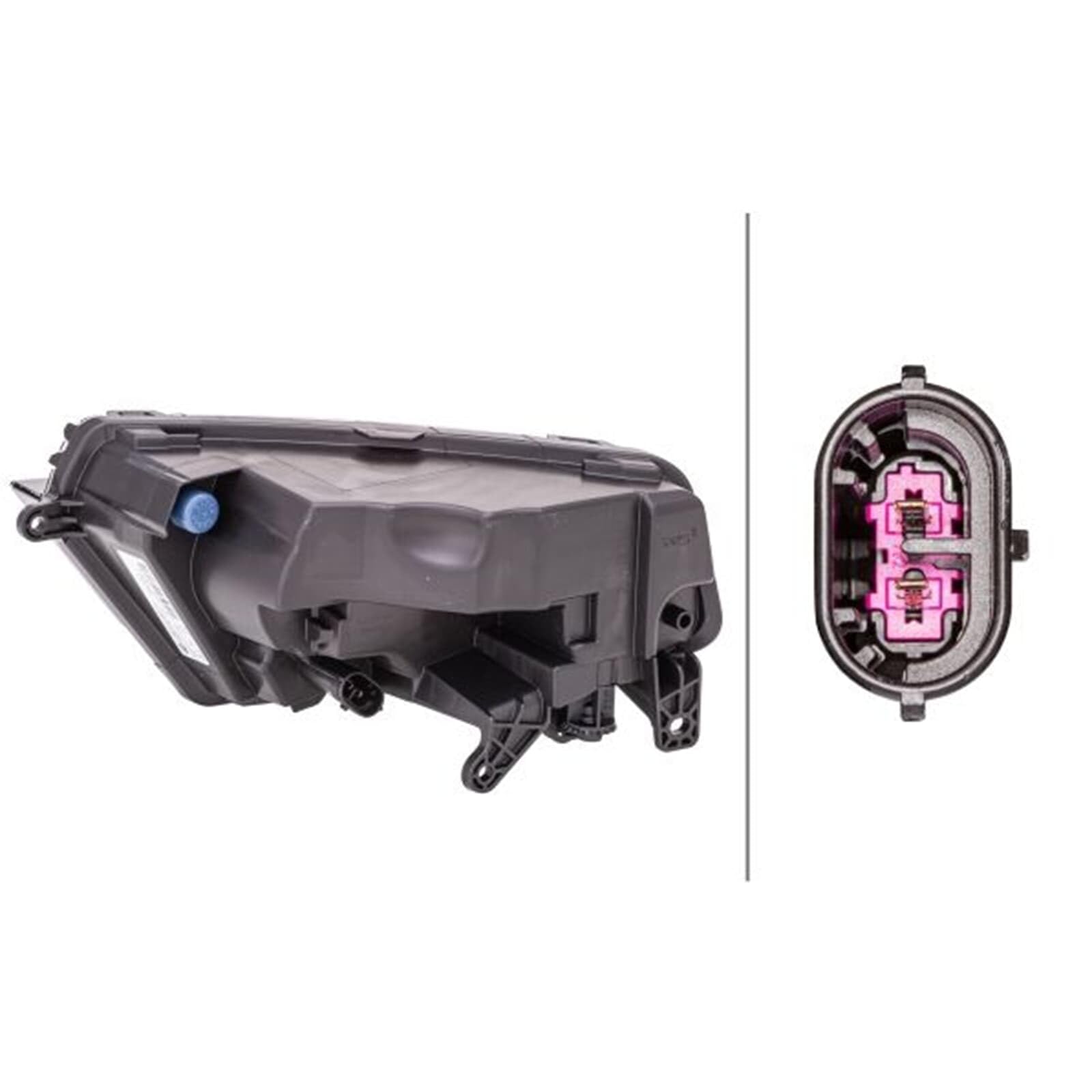 HELLA 1ND 012 999-041 FF/LED-Faro antiniebla ECE - derecha