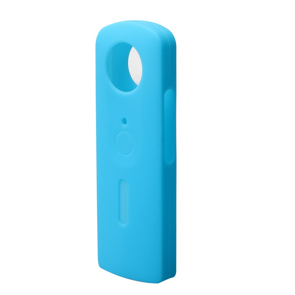 RICOH - RICOH THETA SC ブルー　保護ケース付き Amazon | XCSOURCE シリコン スキンカバー保護ケース レンズ