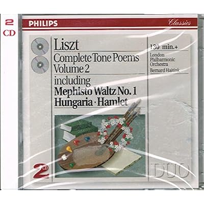 Liszt - Tone Poems, Vol. 2 including Mephisto Waltz No.1, Hungaria & Hamlet.