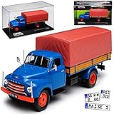 lkw pritsche mieten Aus Metall mit Plastikteilen. Unbekannt Opel Blitz 1,75 Tonner LKW Pritsche mit Plane Blau 1952-1960 1/43 Modellcarsonline Modell Auto Modellcarsonline Modell Auto