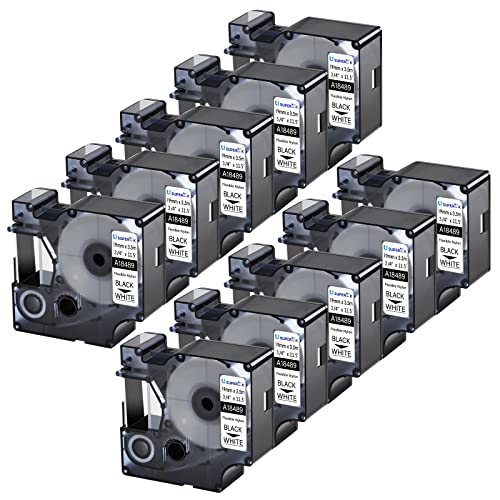 Ruban Dymo 18489 compatible SuperInk pour le rangement de la maison