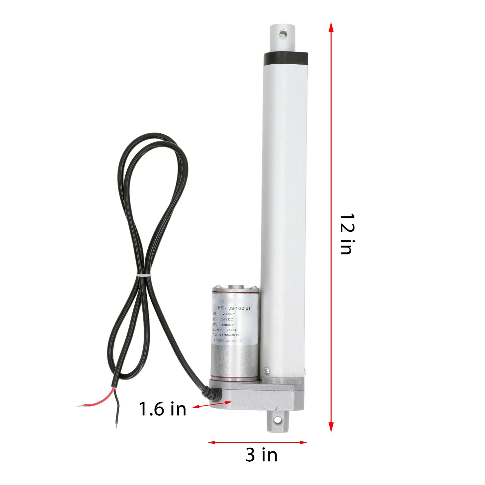Actuador Lineal, Actuador Eléctrico de Motor de 24 V para sofá Cama (#2)