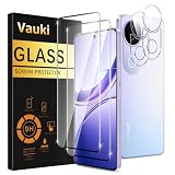 Vauki Vetro Temperato per VIVO V50 5G/VIVO V50e Pellicola Protettiva con Protezione Fotocamera [2+2 Pezzi] Durezza 9H Anti-impronte HD Trasparente Senza Bolle Vetrino Schermo