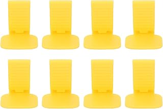 Dental Positioning System, 8pcs Dental X Ray Bite Block Mouth Props Dental Positioning Bite Block X Ray Position Heat Resistant Positioner System for Positioner Holder Yellow