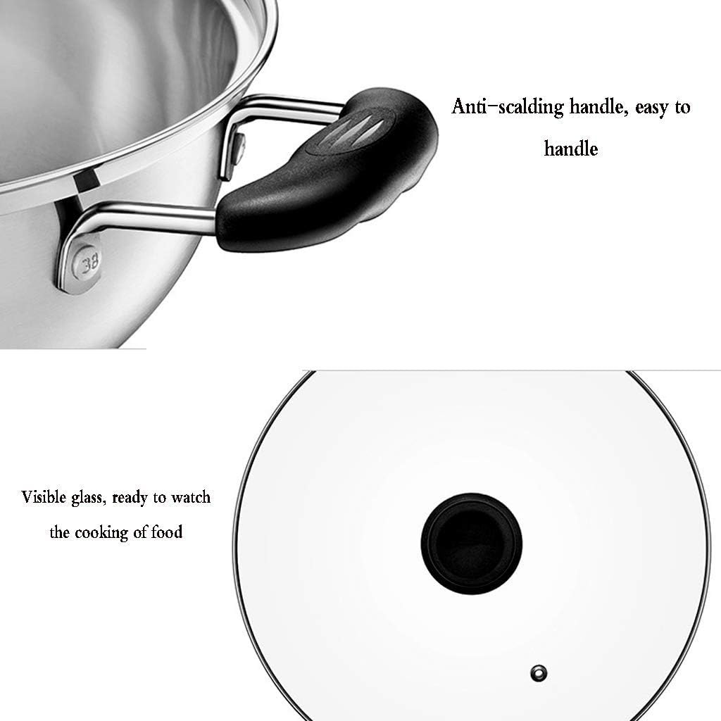 Casserole and Pasta Multi Pot with Strainer Lid, Easy Clean, Non-Stick Copper-Colored Interior, Stainless Steel Handles and Tempered Glass Lid, Induction Hob Ready