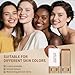 Melsintern Foundation Stick - Skin Tint & Contour Stick, Serum-Boosted Beauty Balm, Buildable Coverage, Natural Finish, Long-Lasting Wear, For Many Skin Tones (03#)