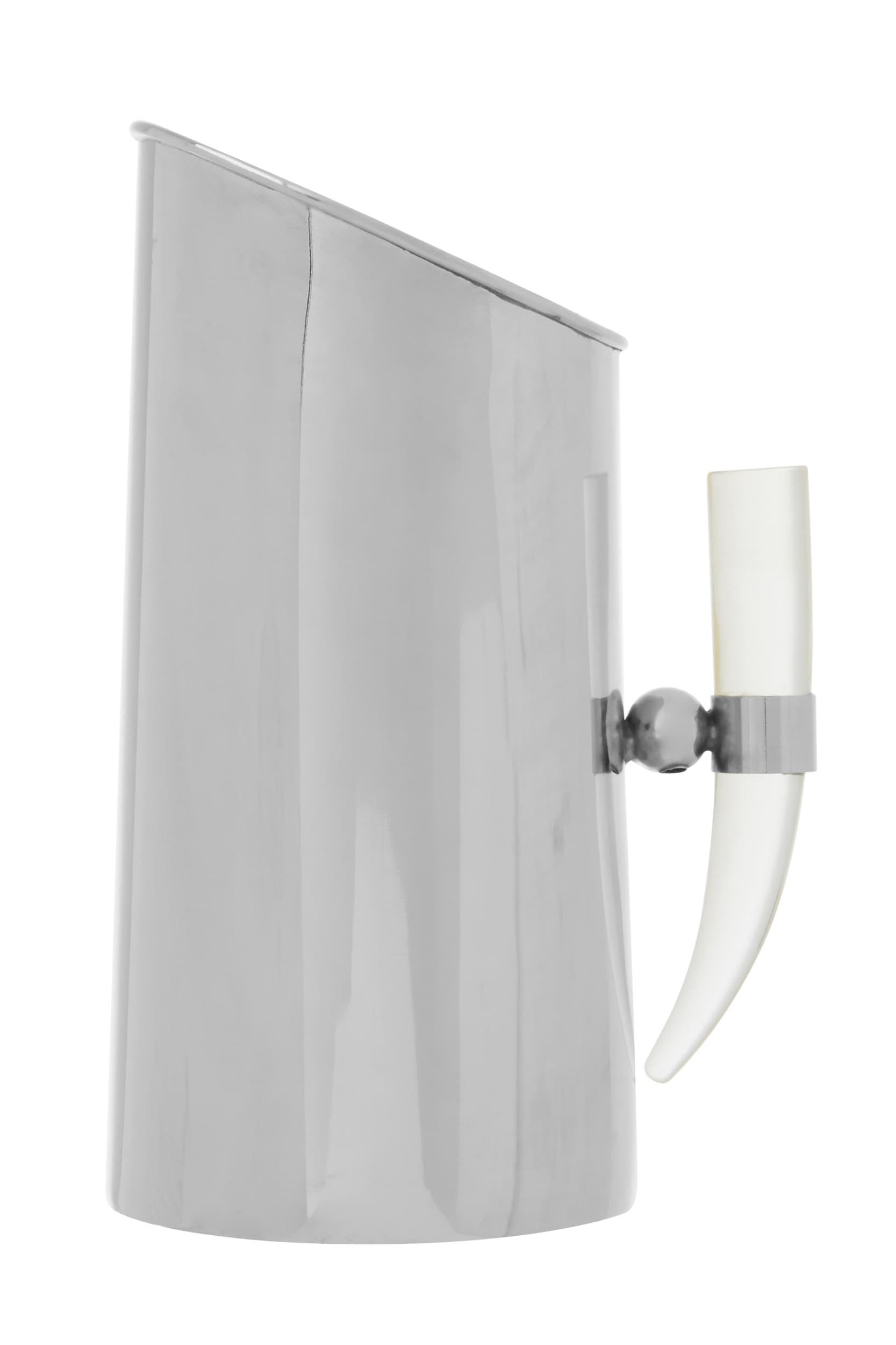 Herne - Jarra acrílica con mango de cuerno