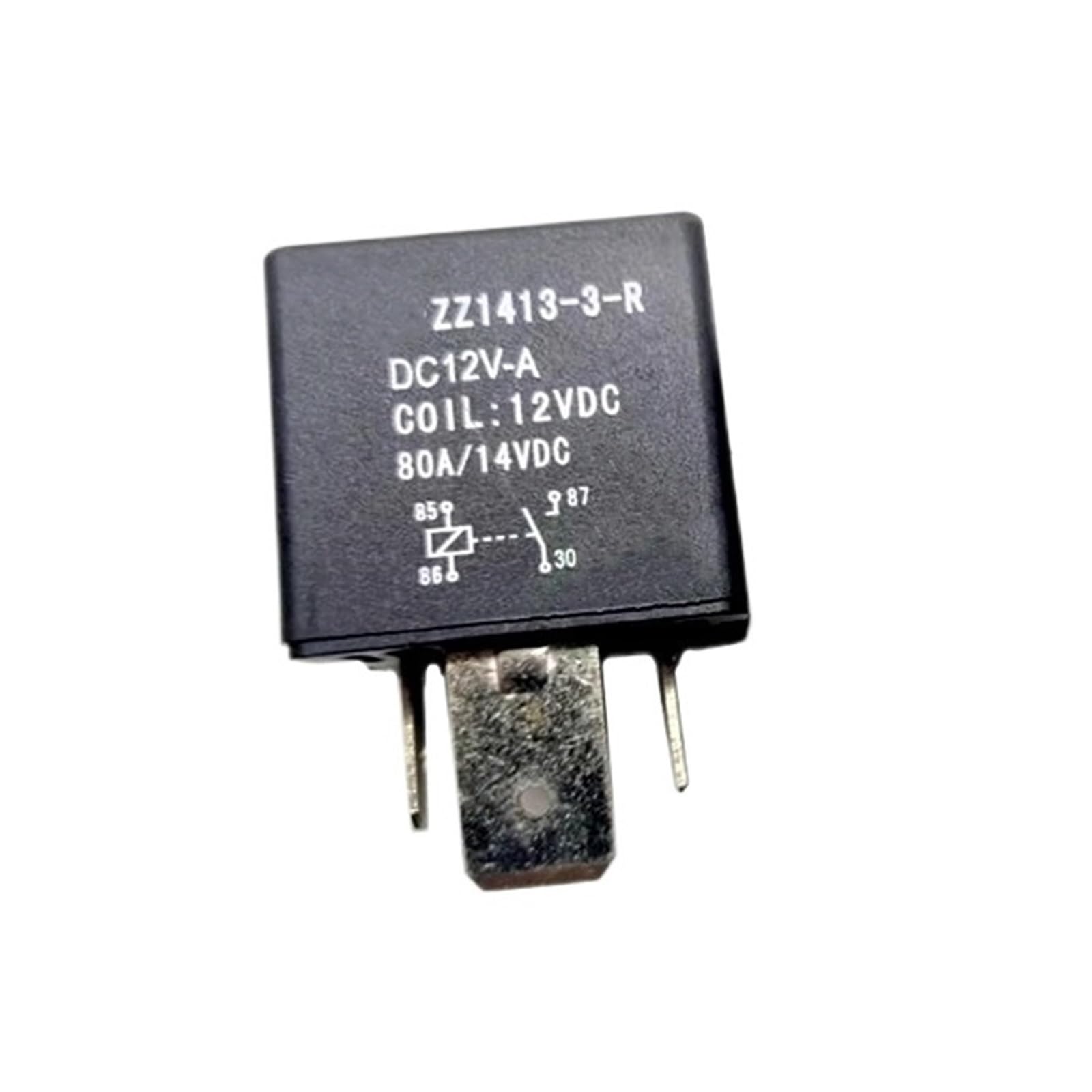 Relé ZZ1413-3-R con alta capacidad de 80A y 12V CC