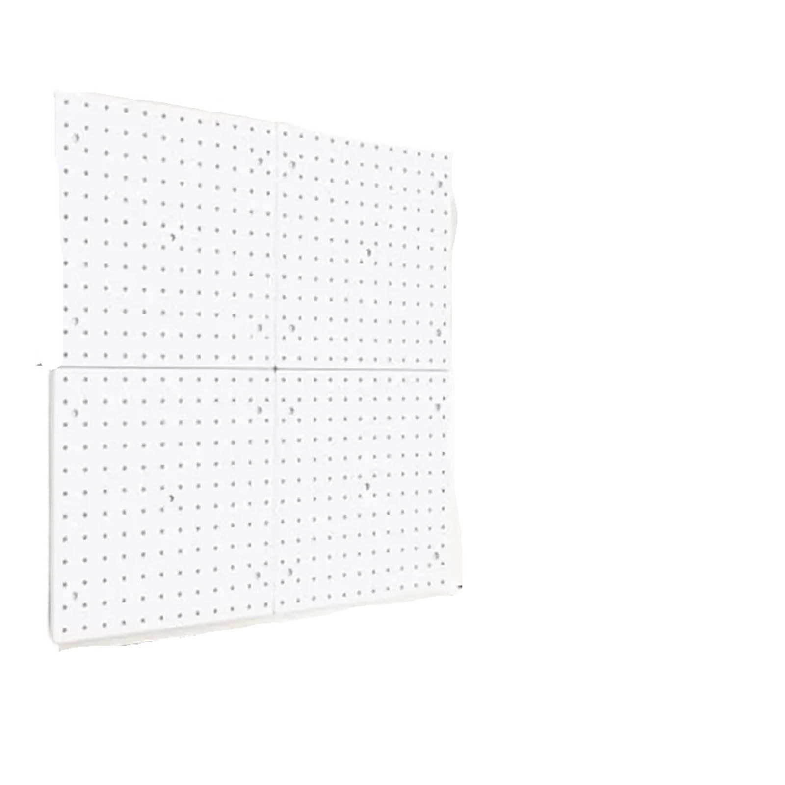 RUWLFE Pegboard Kit Plastic Organizer with Hooks and Accessories Space-Saving Solution Garage Workshop and for Wall Organizer