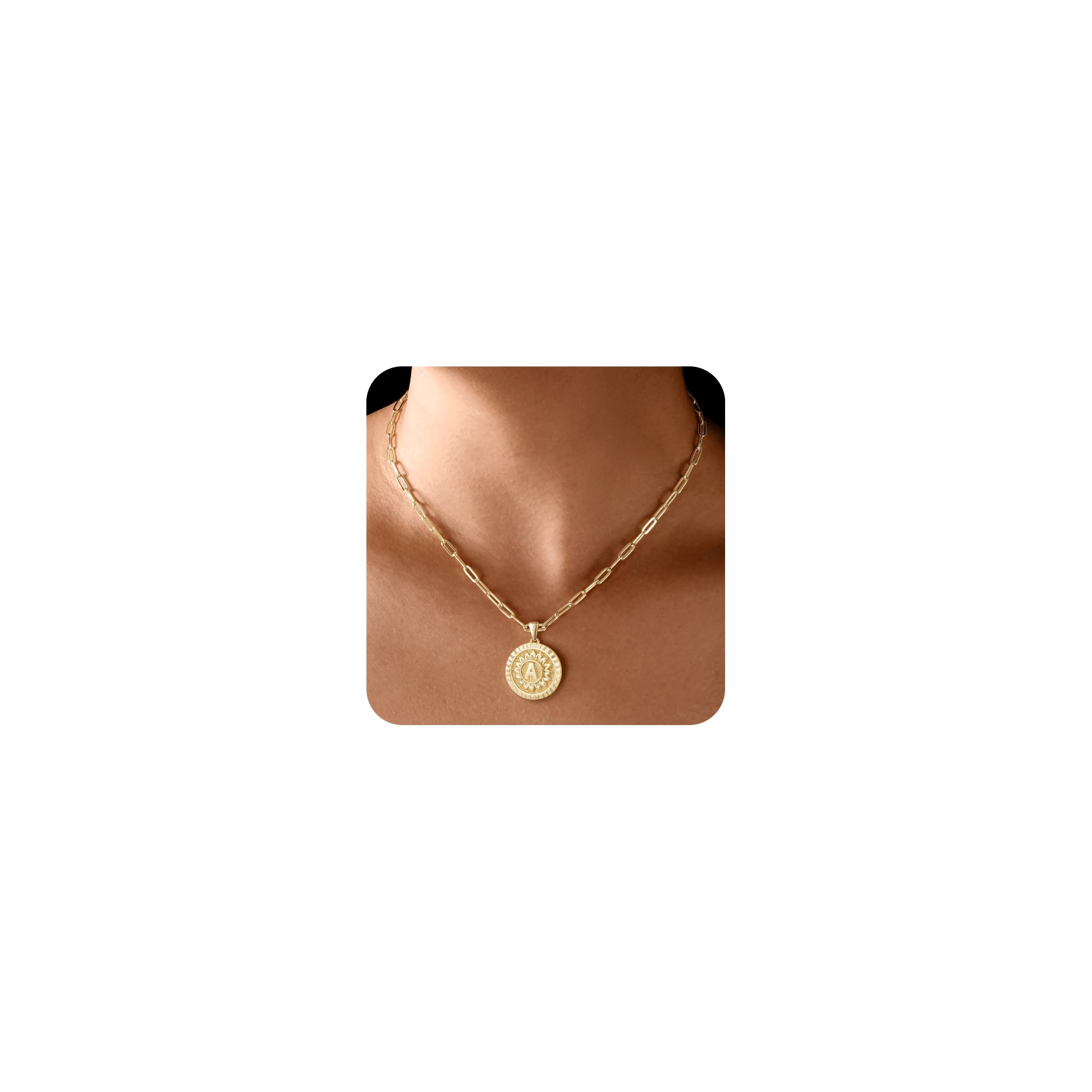 Fashion Jewelry stainless steel plated with solid 14K gold Initial Necklace for Women Girls, Dual-Initial Design Non Tarnish & Hypoallergenic Sunflower Pendant, Teen Girl Gifts Trendy Stuff, Birthday Gifts for Women Wife Mom ", since the description mention as Crafted from premium stainless steel plated with solid 14K gold.