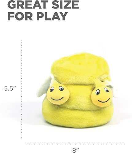 Vista 32 de Outward Hound Hide A - Paquete de 3 zorros chirriantes de peluche de repuesto para perros, rompecabezas