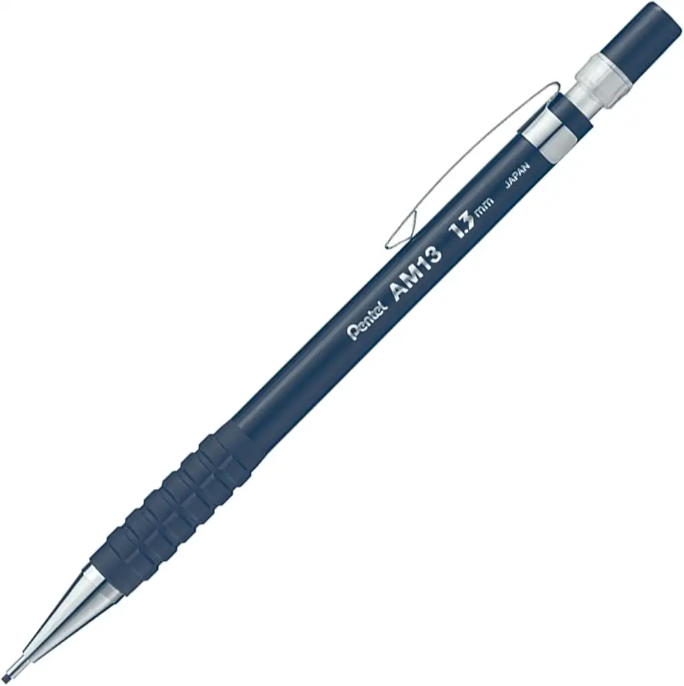 Pentel Lapiseira Técnica AM13 1.3mm HB Azul SM/AM13-C