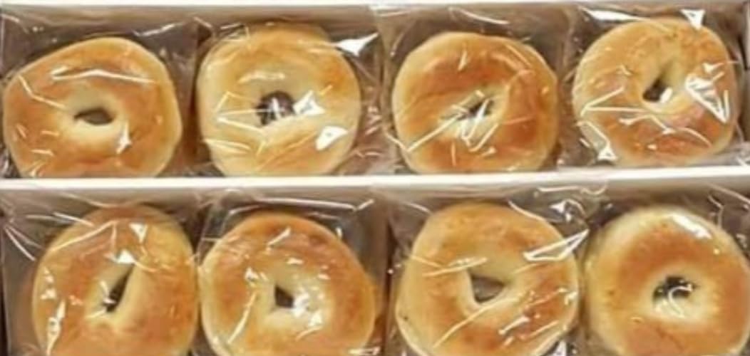 Elie's Plain Bagels-40 total individually wrapped Extended shelf life Bagels