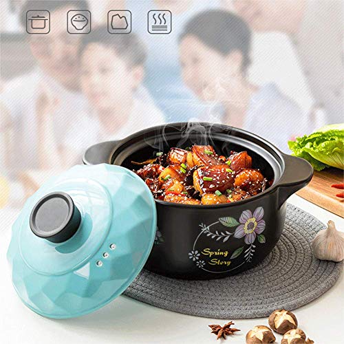 Cocotte en céramique supérieure pour cuisson classique rose 4 L - 3