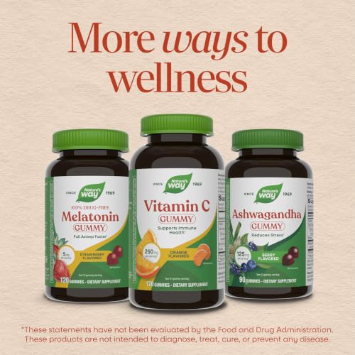 Nature's Way Vitamin C Gummies, 250 mg per Serving, Orange, 120 ct - image 8