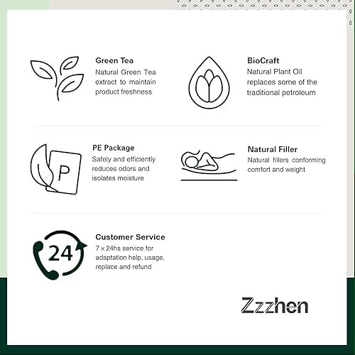 Miniatura 7 de ZZZhen Almohada de embarazo para dormir, almohada de maternidad en forma de G – 56 pulgadas con funda extraíble de microfibra gris, multiuso y gris