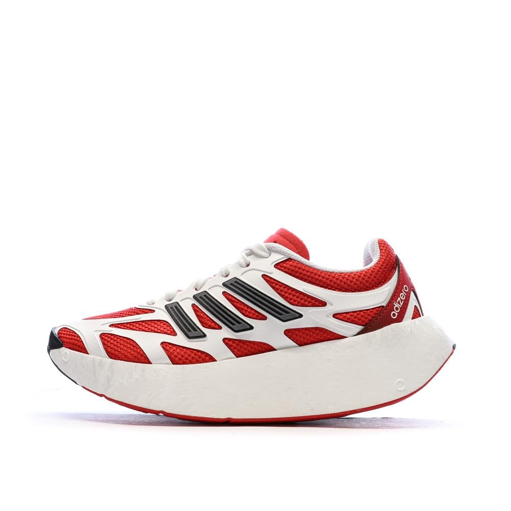 adidas Adizero Aruku - Zapatillas de running para mujer, color rojo y blanco