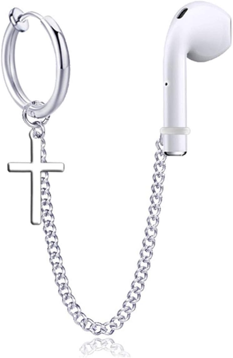 2pcs/pack anti Lost Earring for Earphone Creative Earring Strap Wireless Earhooks Earbuds Earphone Holder Connector (No Need Earhole) 2pcs/pack anti Lost Earring for Earphone Creative Earring Strap Wireless Earhooks Earbuds Earphone Holder Connector (No Need Earhole)