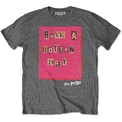 The Sex Pistols Rotten Day Officiel T-Shirt Hommes Unisexe - Les Beatles, Paul McCartney, John Lennon, RIngo Starr, George Harrison