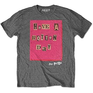 The Sex Pistols Rotten Day Officiel T-Shirt Hommes Unisexe - Les Beatles, Paul McCartney, John Lennon, RIngo Starr, George Harrison