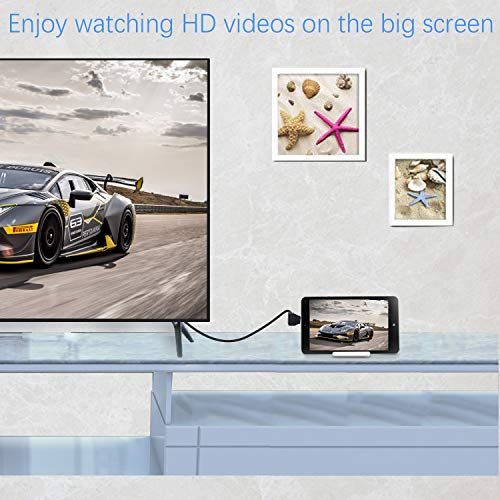 Adaptador Mini HDMI a HDMI Ángulo Derecho 90° 2 Unidades miniatura 4