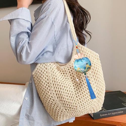 20 bolsas de saco chino de brocado de seda con cordón miniatura 7