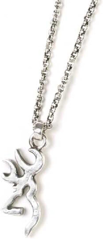 GT1084 Browning Buckmark Pendant Necklace