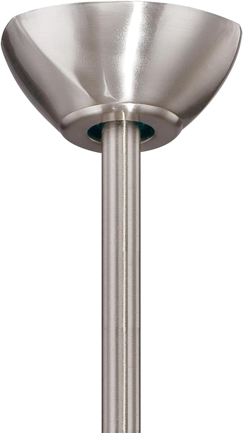 Minka-Aire F853-BN/AMP Aviation 60 Inch Ceiling Fan with DC Motor in Brushed Nickel Finish and Medium Maple Blades