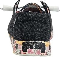 Vista 126 de Hey Dude Wendy - Zapatos de mujer, mocasines sin cordones para mujer, cómodos y ligeros Blanco brillante elástico