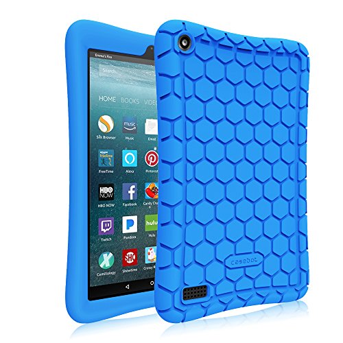 Fintie Silicone Case for Amazon Fire 7 Tablet