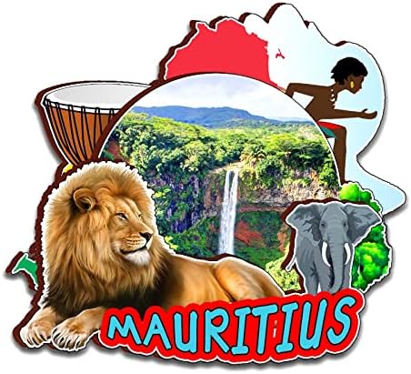 Mauritius Africa Magnet Fridge Magnet Wooden 3D Landmarks Travel Collectible Souvenirs Decoration Handmade-2 image 5