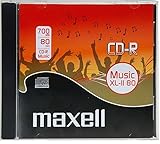maxell xl ii vs tdk sa Audio/Video Maxell CDR 80MIN 700MB AUDIO CD-Rohling