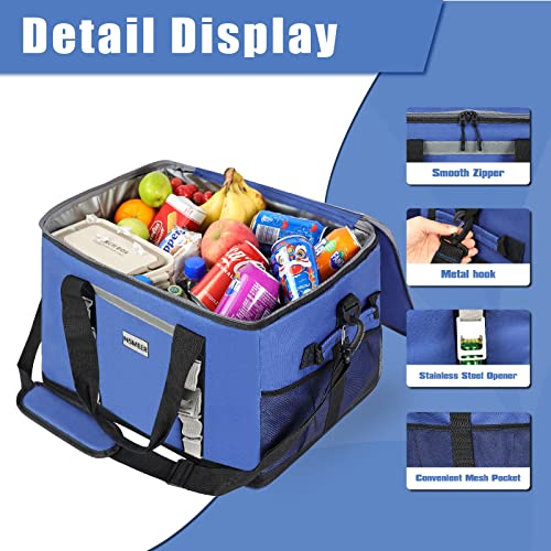 INSMEER 48 Litros Bolsa Termica Isotérmico Grande Cooler Bag Sacola Para acampamento