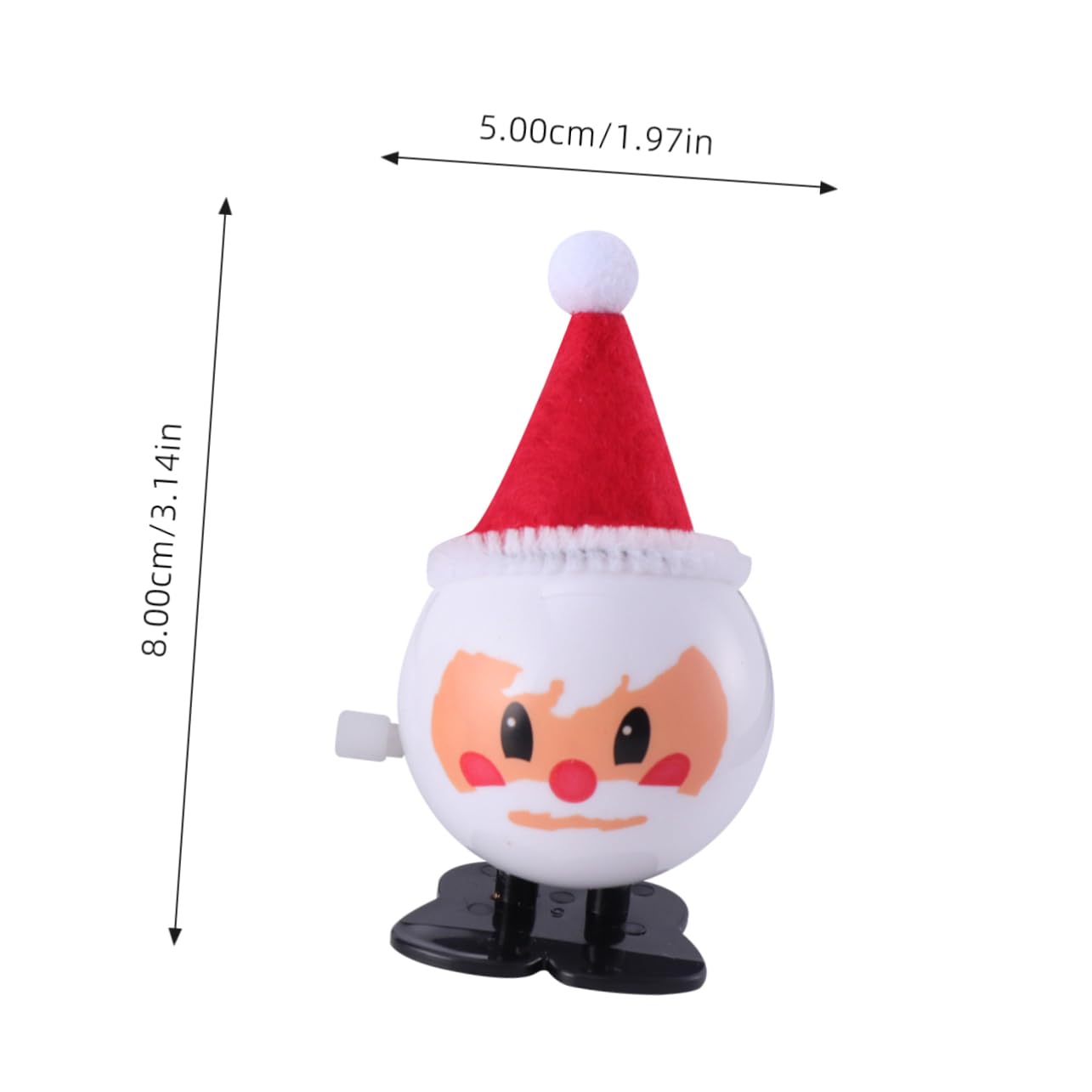 Abaodam 1 Set Christmas Wind Up Snowman Penguin Elk and Reindeer Design for Clockwork for Holiday Fun and Present Giving