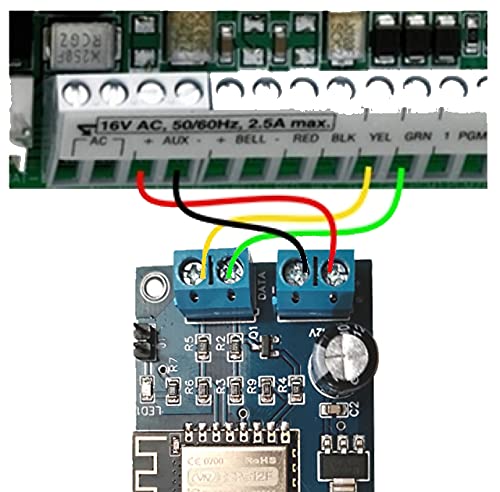 Interface Wi-Fi Coiaca BRDSC01 v4 pour systèmes d'alarme