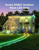 Govee Outdoor Neon LED Strip 10M, RGBIC LED Streifen, App Steuerung, IP67 – Ansicht 5