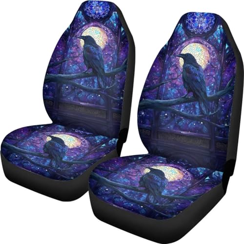 Housses de siège de voiture lavables en machine protection avant 2pcs