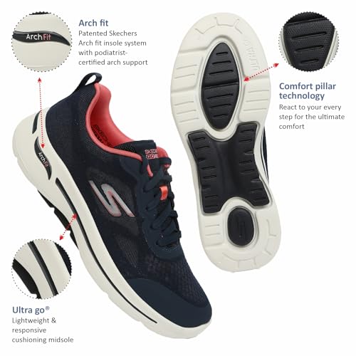 Image of Skechers Womens GO Walk Arch FIT Slip-ins Walking Shoes