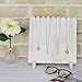Mooca Wooden Plank Necklace Jewelry Display Stand for 8 Necklaces, Necklace Display Holder, Wood Plank Necklace Display Stand, Necklace Storage Holder, Jewelry Display Stand, Washed White Color