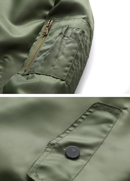 Amazon | [Snughom] ma1 フライトジャケット メンズ フライト MA-1