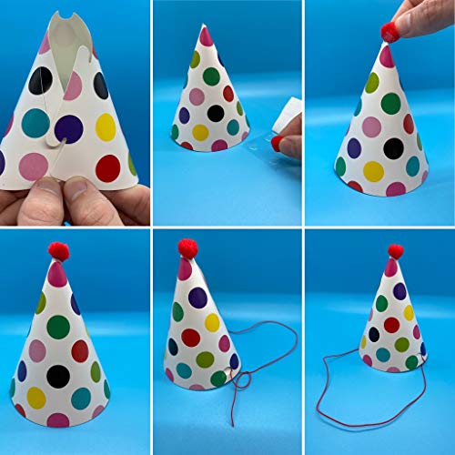 Cbm Dog Party Hat Set - Dog Birthday Party - Hats And Crowns Party Time - 11Pcs #TOP1