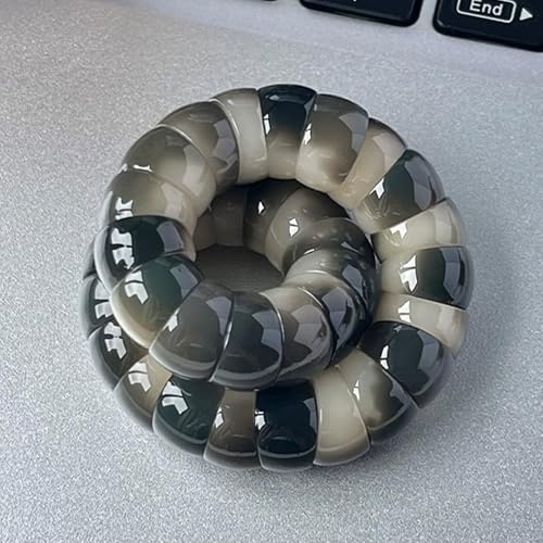 Image of Fidget Bracelet for Women Natural Bodhi Seeds Beaded Anxiety Stress Bracelets Zen Fidget Stretch Bracelets Alleviate Protection Healing Bodhi Jewelry Gifts for Women Men