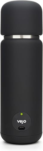 Vejo Licuadora personal con sistema de mezcla en polvo  Sin agitación  Sin grumos  Sin preparación  Diseño fácil de un botón  Licuadora recargable