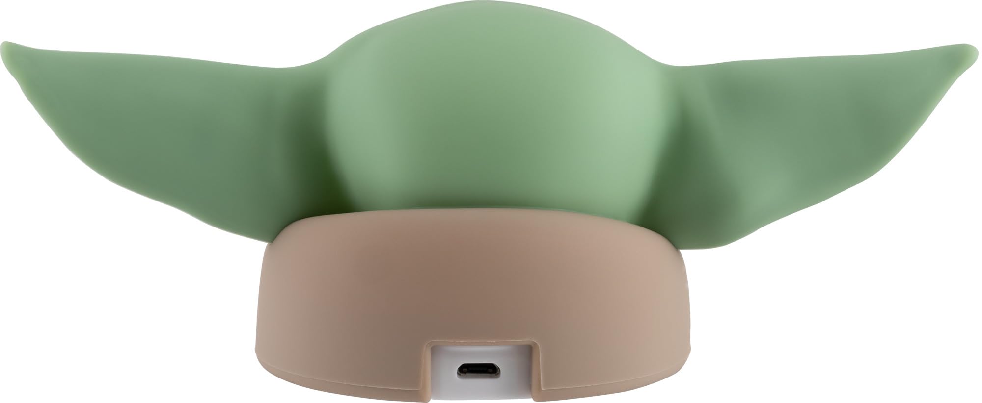 Star Wars LED Squishy Nachtlicht Baby Yoda Lampe Silikon Batterie- oder USB-betrieben Mandalorian The Child Grogu Sammleredition Ideal für Schlafzimmer Spielzimmer Büro 51779