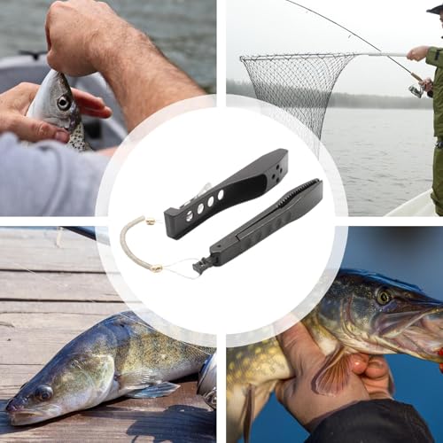 Pinza de pescado compacta Generisch con abrazadera de control y soporte versátil 4